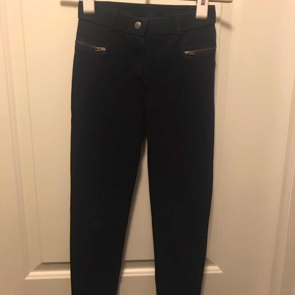 J crew Girls size 8 navy blue stretch dress pants